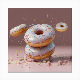 Donuts 2 Canvas Print