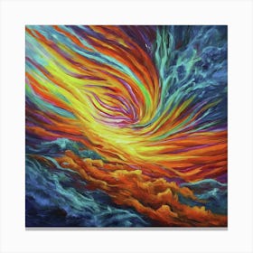 Rainbow In The Sky Canvas Print