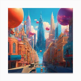 Cityscape Canvas Print