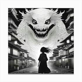 Ghoul Canvas Print