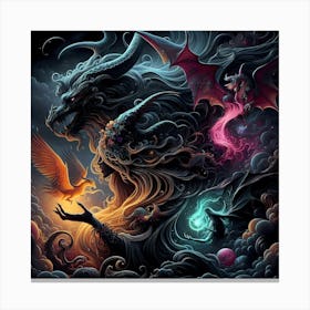 Symbiosis 2 Canvas Print