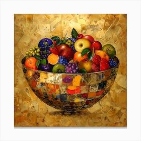 Fruit Bowl Canvas Print