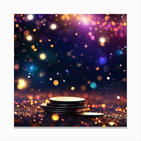 Bokeh Background 2 Canvas Print