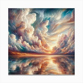 Sunset Clouds Canvas Print