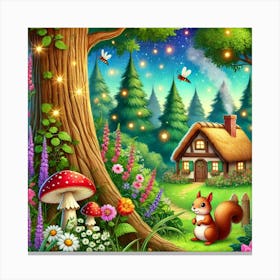 Fairy Forest 20 Canvas Print