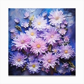 Dahlias 3 Canvas Print