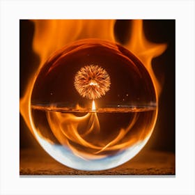 Fireball Canvas Print