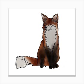 Red Fox Stampe su tela