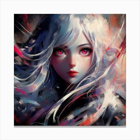 A young female Canvas Print