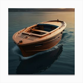 Default Create Unique Design Of Boat 3 Canvas Print