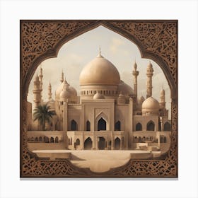 Taj Mahal Canvas Print