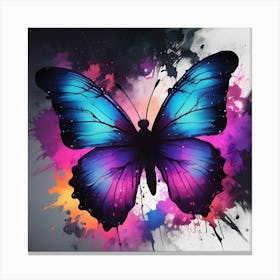 Butterfly Painting 340 Canvas Print