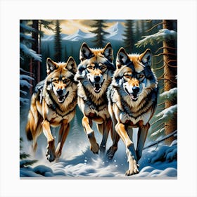 Prepared to hunt Canvas Print