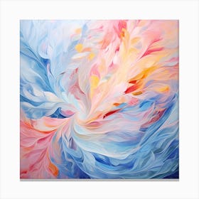 AI Opalescent Whisper Waltz Canvas Print