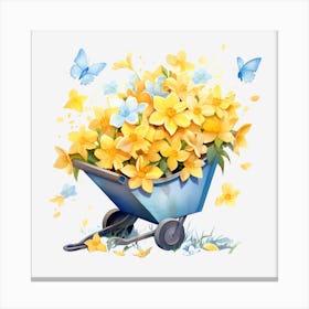 Yellow Daffodils Canvas Print