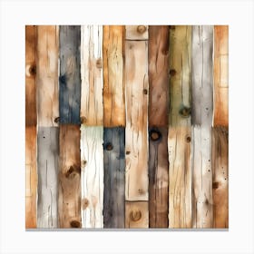 Wood Planks 1 Canvas Print