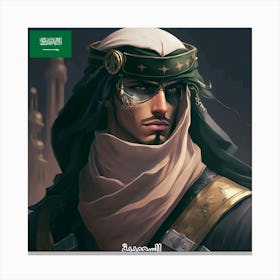 Find Out What A Saudi Looks Like With Ia (9) Canvas Print