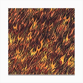 Flames 3 Canvas Print