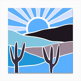 Saguaro Cactus 1 Canvas Print