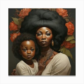 Mother day 3 Canvas Print
