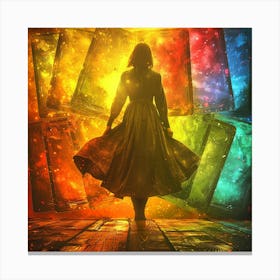 Tarot Card Canvas Print