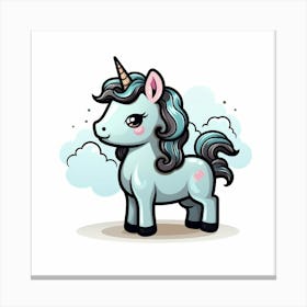 Unicorn 72 Canvas Print