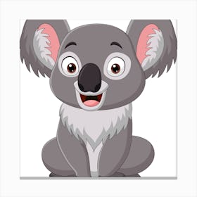 Cartoon Koala Canvas Print