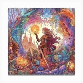 Harmony S Quest Canvas Print