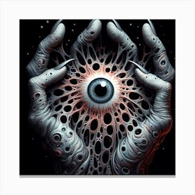 Eye Of The Hand Canvas Print