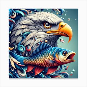 Eagle Vs Canvas Print