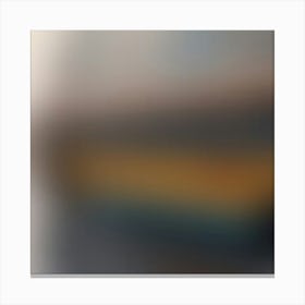 Blurry Image Of A Train 1 Canvas Print