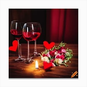 Valentine'S Day 2 Canvas Print