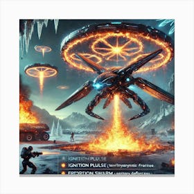 Phoenix Drones Canvas Print