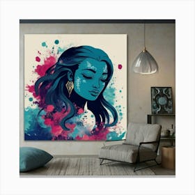 Mermaid 1 Canvas Print