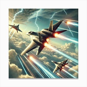 Stratospheric Strikers High Altitude Manueverability Canvas Print