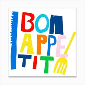 Bon Appetit Canvas Print