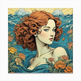 Mermaid Canvas Print