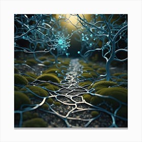 Neural Pathway 5 Canvas Print