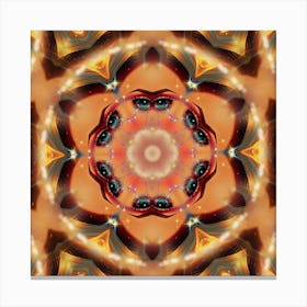 Abstract Mandala Canvas Print