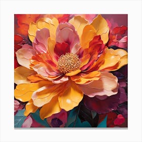 Peony Canvas Print