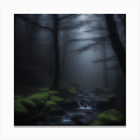 Dark Forest 6 Canvas Print