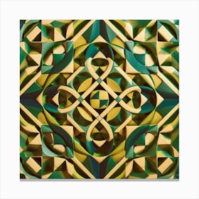 Geometric Pattern 11 Canvas Print