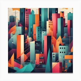 Cityscape 37 Canvas Print