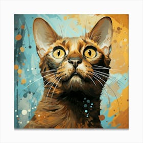 Bengal Cat 11 Canvas Print