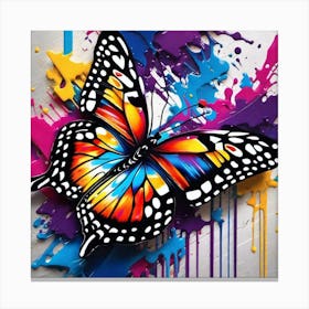 Colorful Butterfly 28 Canvas Print