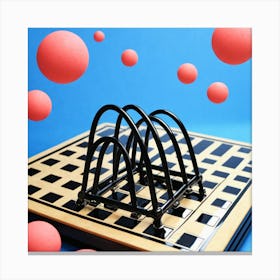 Chess Game 9 Canvas Print