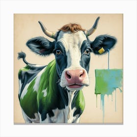 Cow Painting 5 Canvas Print