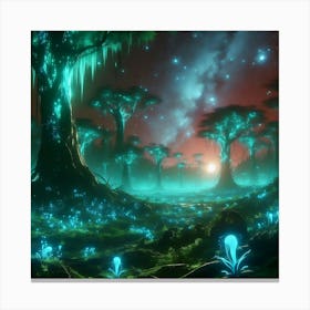 Flora And Fauna 1 Canvas Print