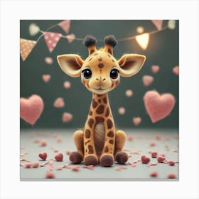 Giraffe 15 Canvas Print