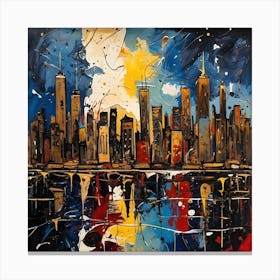 New York City Skyline 2 Canvas Print